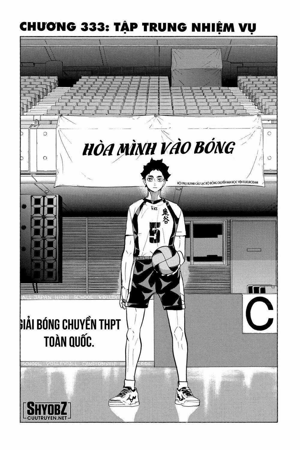 Vua Bóng Chuyền Chapter 333 trang 1