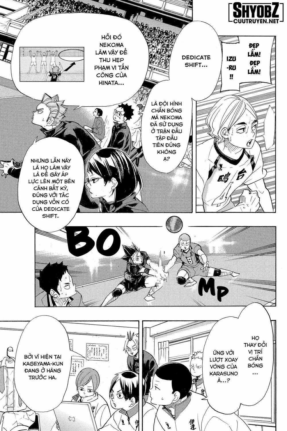 Vua Bóng Chuyền Chapter 344 trang 11