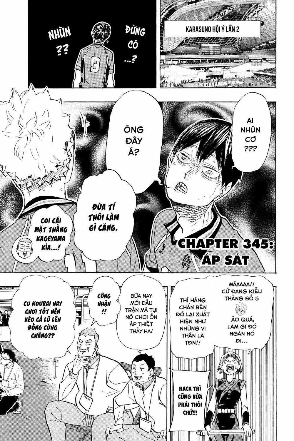 Vua Bóng Chuyền Chapter 345 trang 1