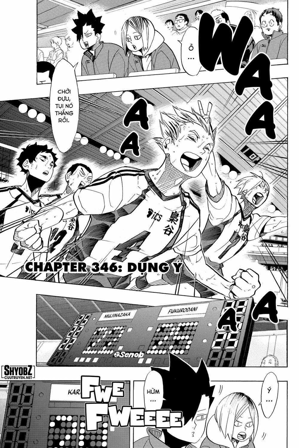 Vua Bóng Chuyền Chapter 346 trang 1