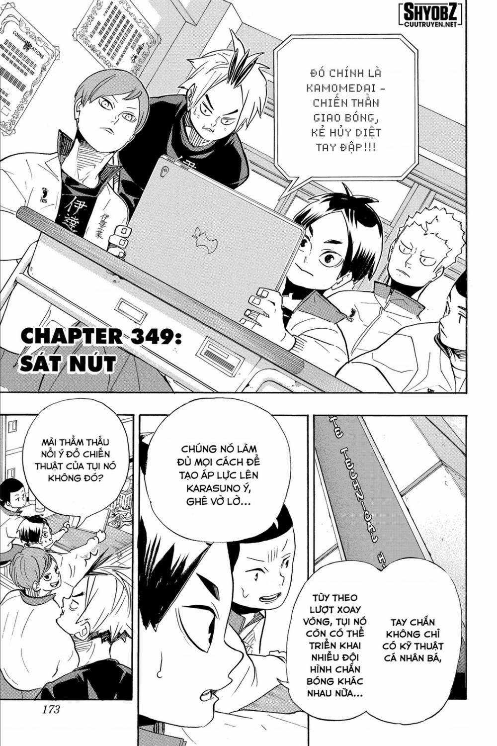 Vua Bóng Chuyền Chapter 349 trang 1