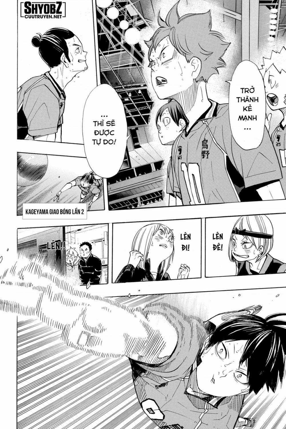 Vua Bóng Chuyền Chapter 350 trang 18