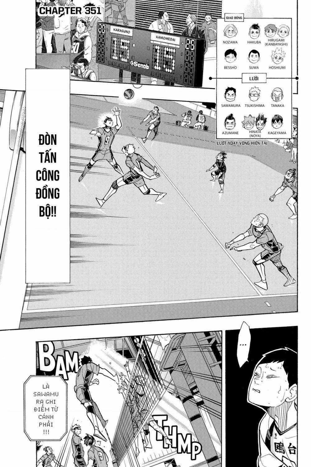 Vua Bóng Chuyền Chapter 351 trang 1