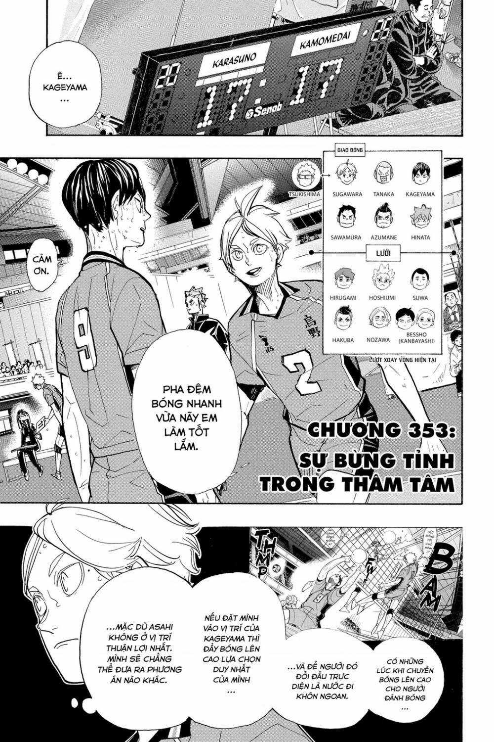 Vua Bóng Chuyền Chapter 353 trang 1