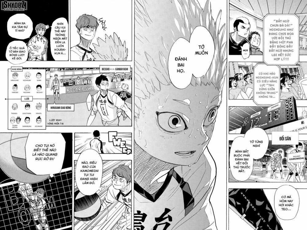 Vua Bóng Chuyền Chapter 363 trang 10