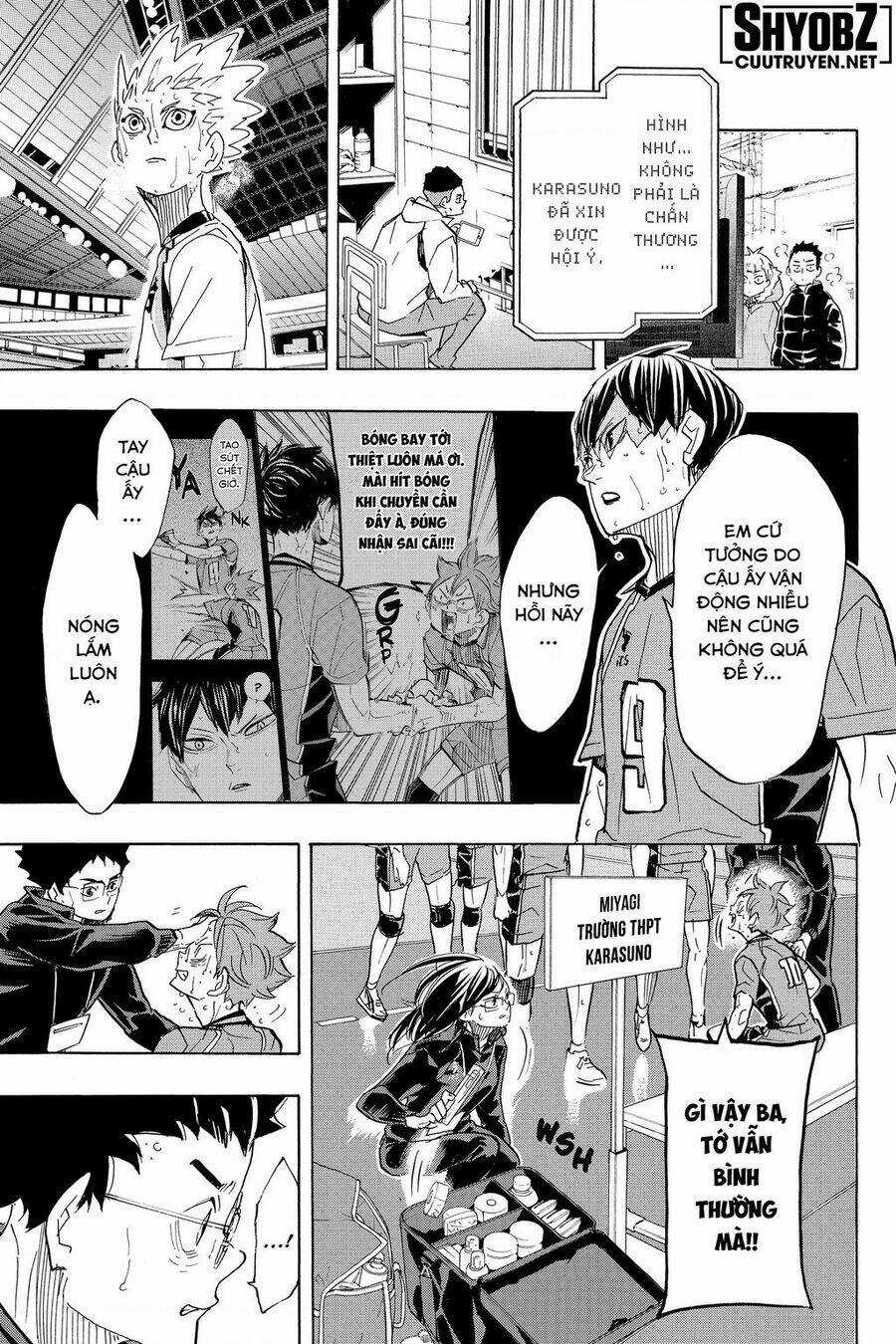 Vua Bóng Chuyền Chapter 365 trang 3