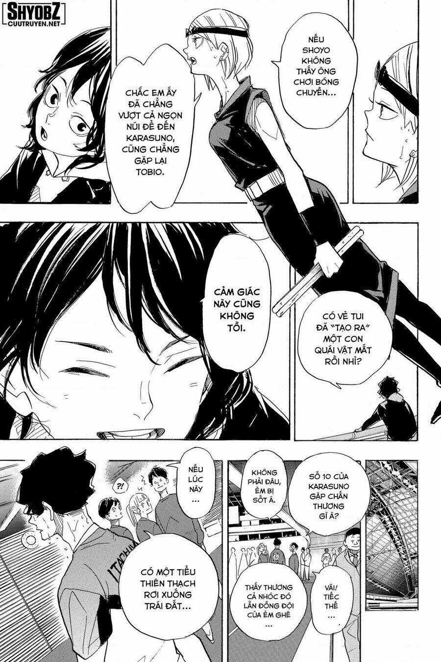 Vua Bóng Chuyền Chapter 368 trang 11