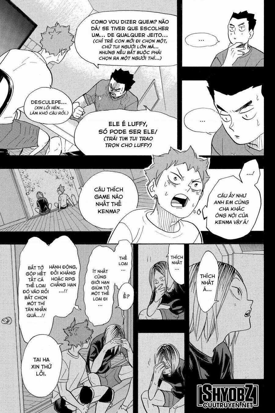 Vua Bóng Chuyền Chapter 373 trang 11