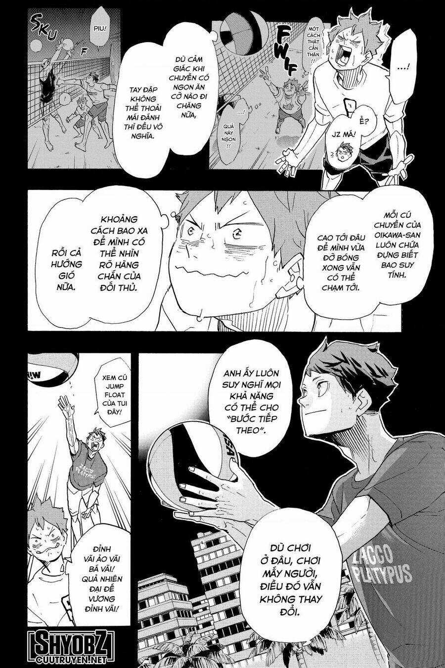 Vua Bóng Chuyền Chapter 373 trang 16