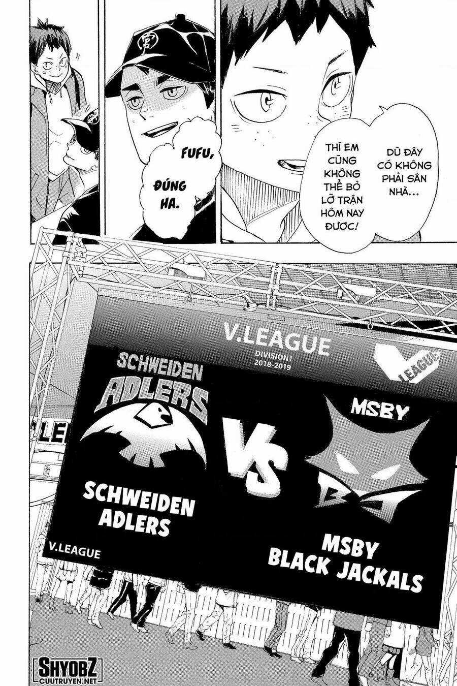 Vua Bóng Chuyền Chapter 378 trang 9