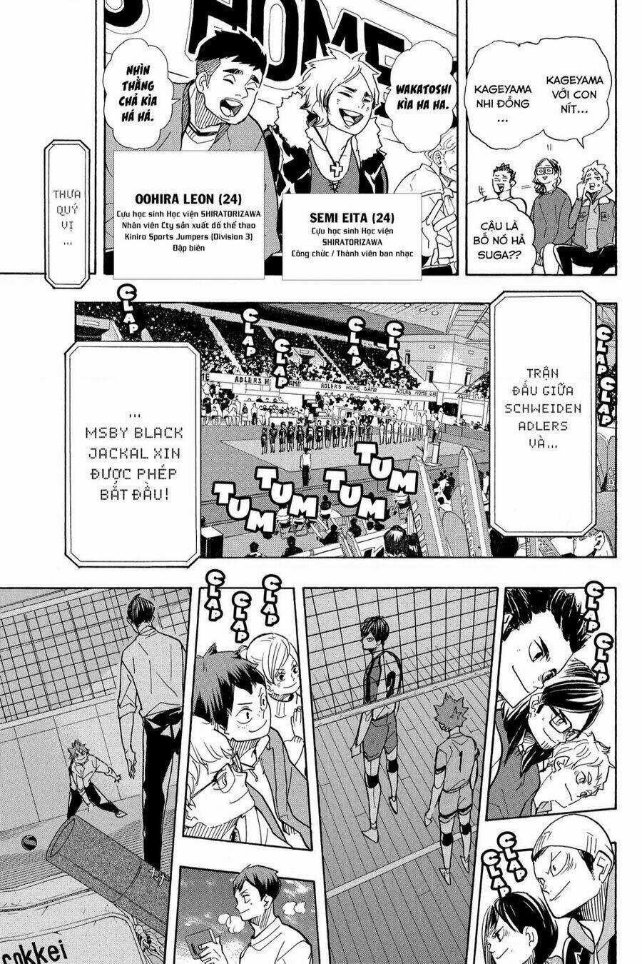 Vua Bóng Chuyền Chapter 379 trang 17