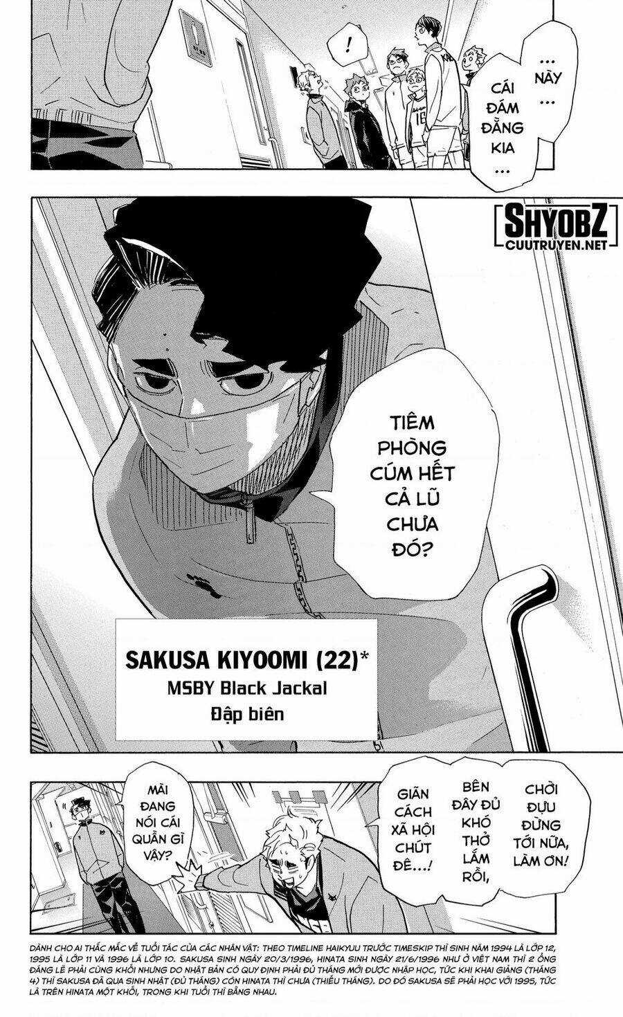 Vua Bóng Chuyền Chapter 379 trang 8