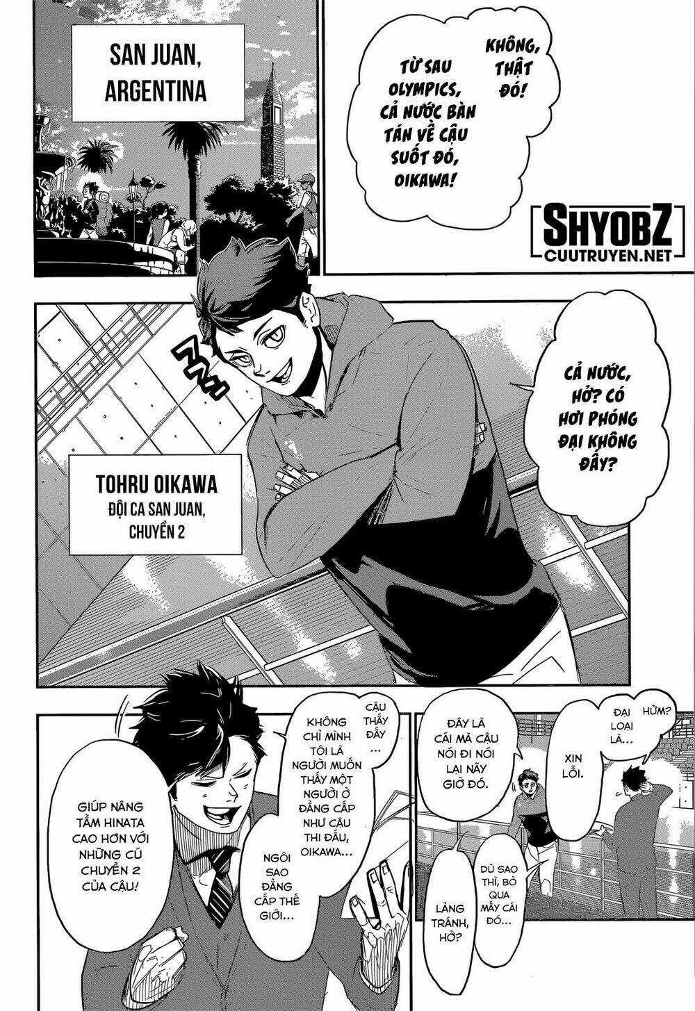 Vua Bóng Chuyền Chapter 380.5 trang 2