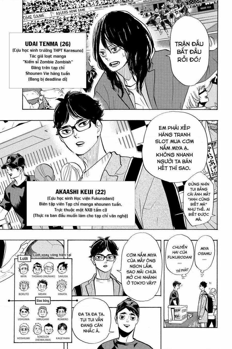 Vua Bóng Chuyền Chapter 381 trang 3