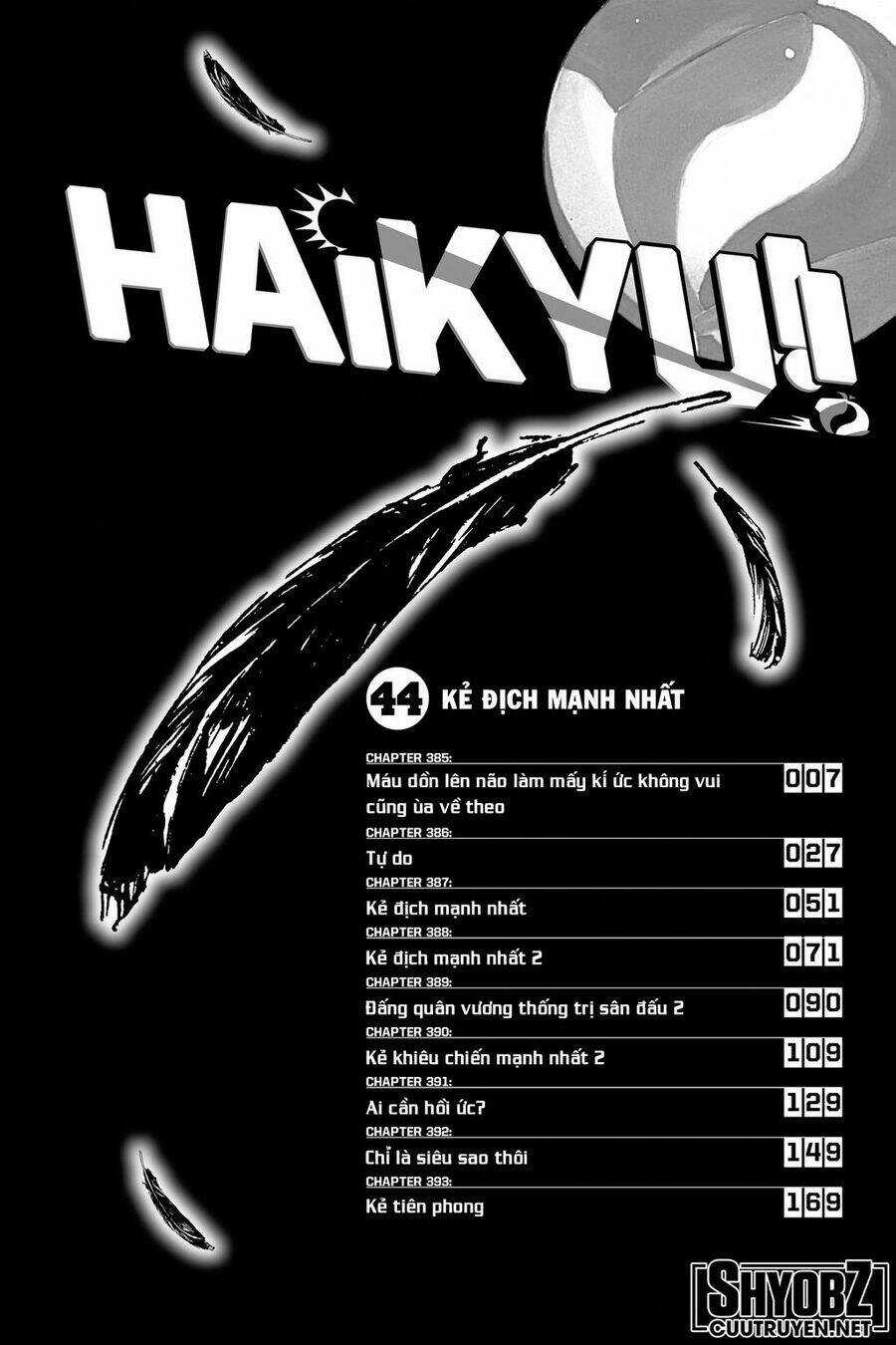 Vua Bóng Chuyền Chapter 385 trang 4