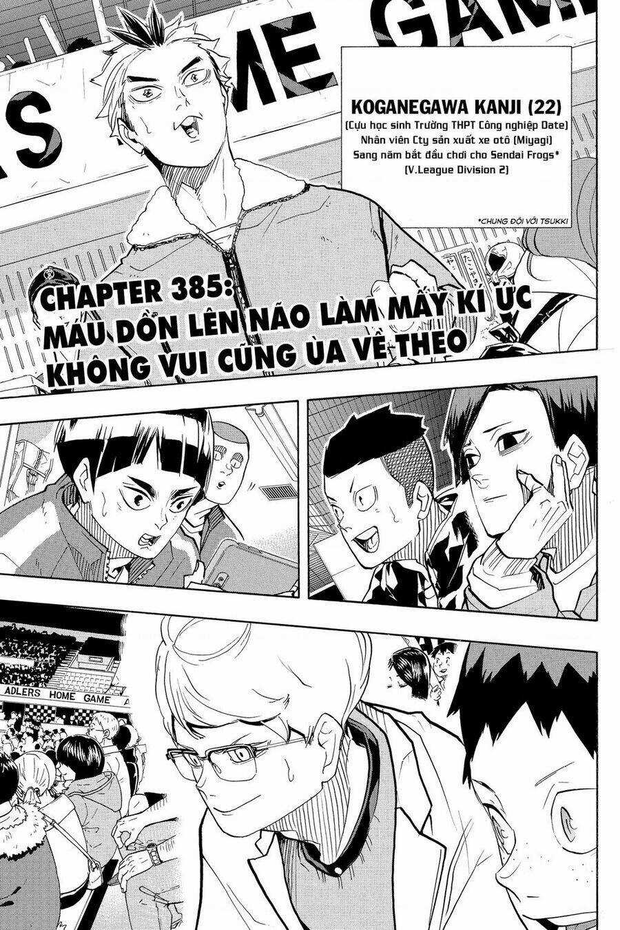 Vua Bóng Chuyền Chapter 385 trang 5