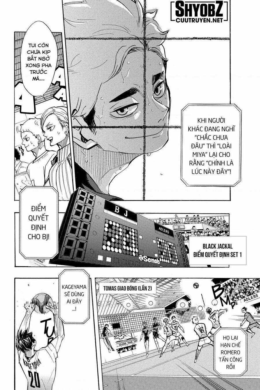 Vua Bóng Chuyền Chapter 386 trang 13