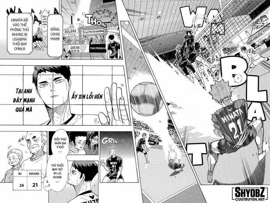 Vua Bóng Chuyền Chapter 386 trang 15