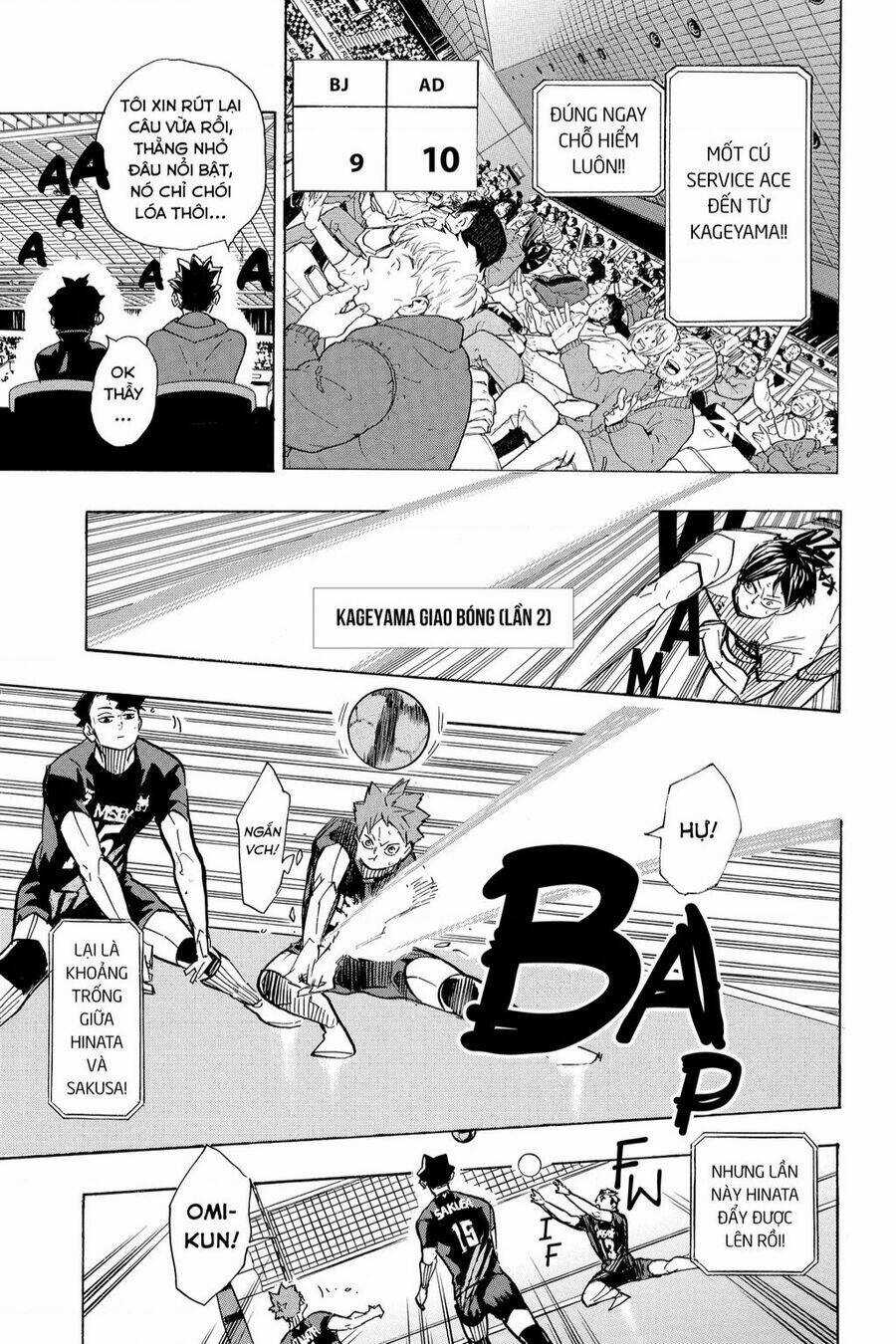 Vua Bóng Chuyền Chapter 388 trang 11