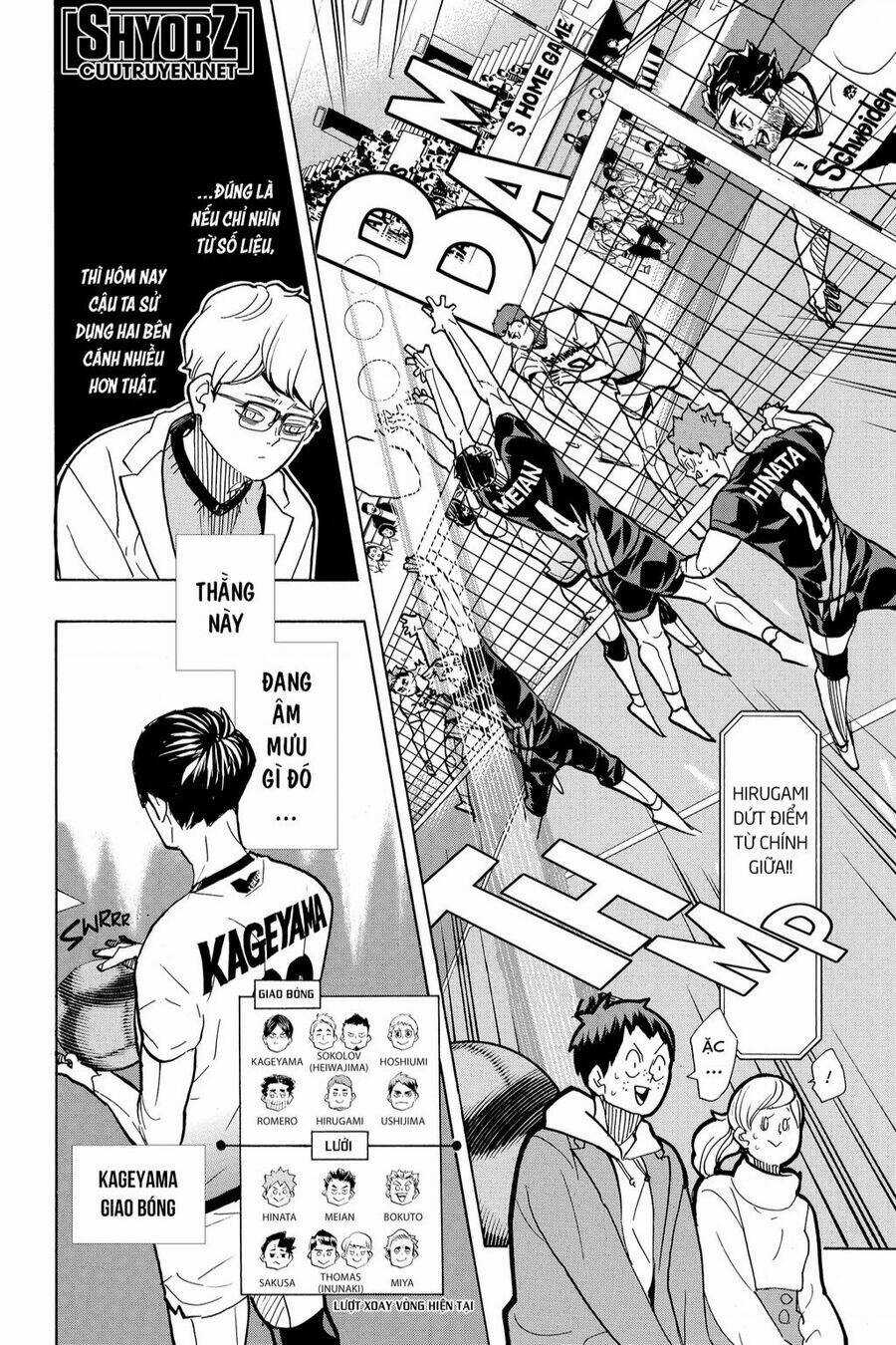 Vua Bóng Chuyền Chapter 389 trang 6