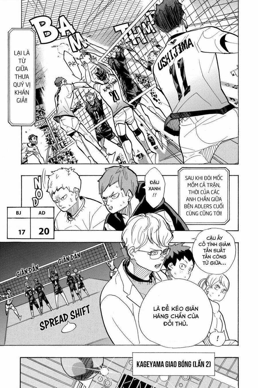 Vua Bóng Chuyền Chapter 389 trang 9