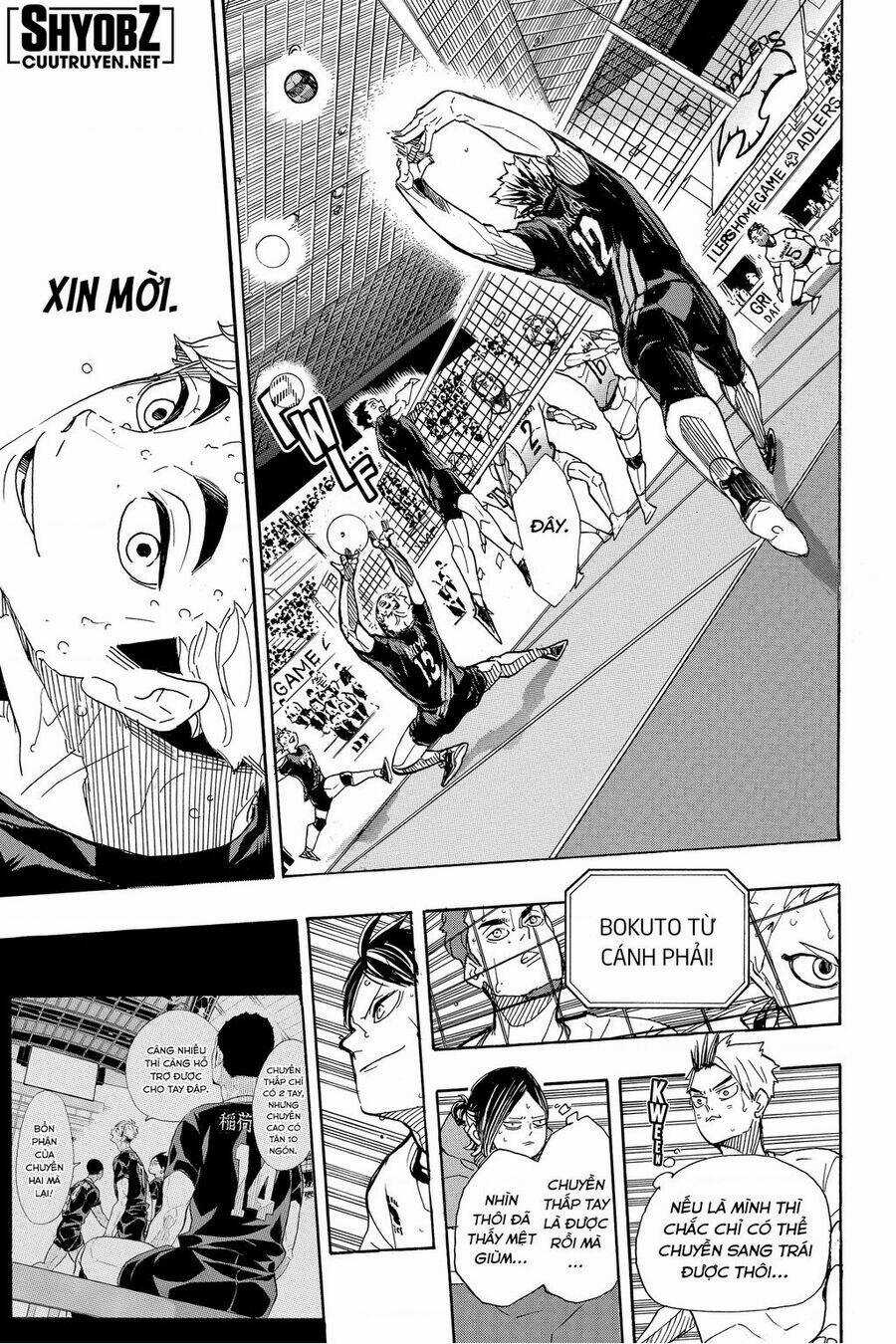 Vua Bóng Chuyền Chapter 391 trang 11