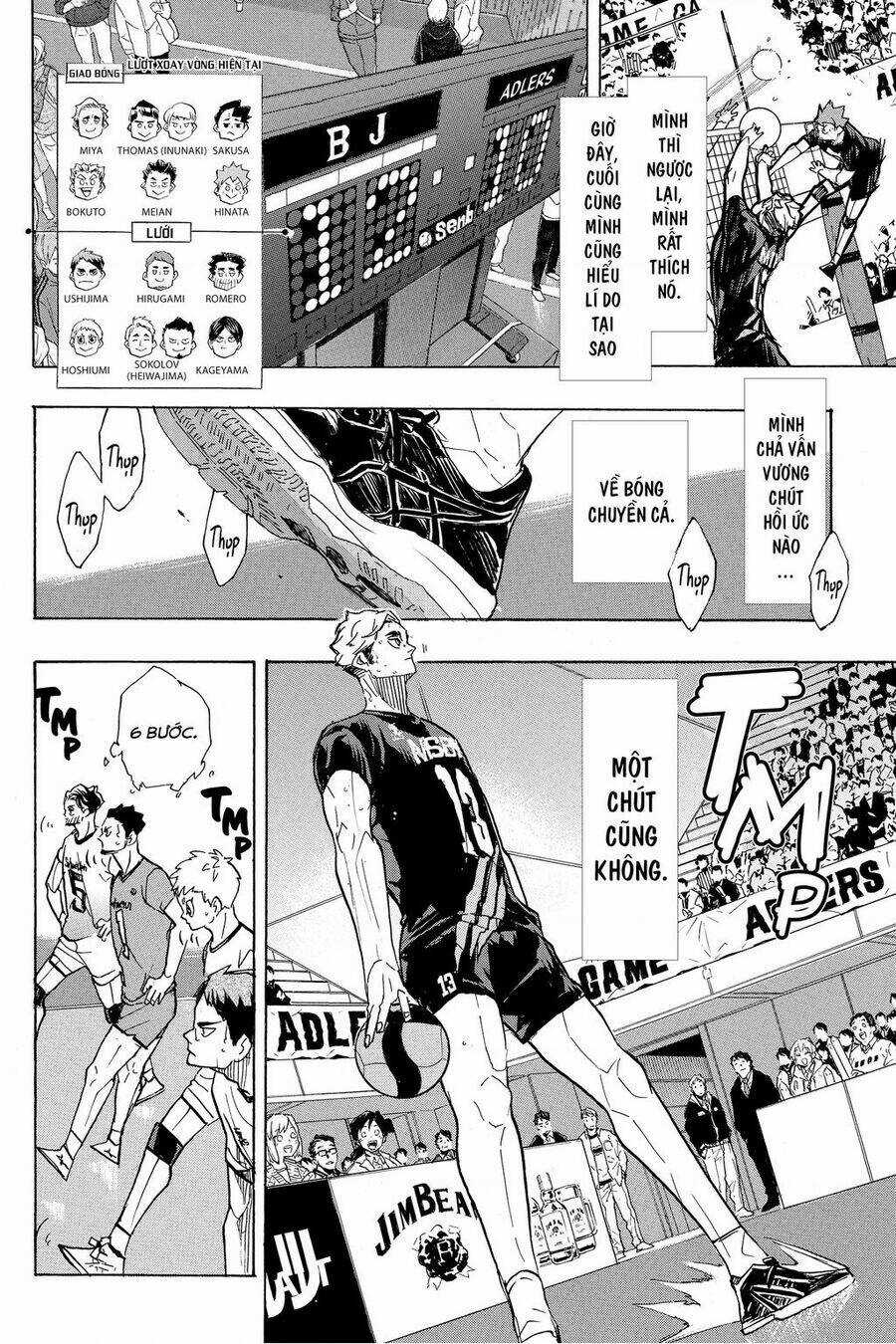 Vua Bóng Chuyền Chapter 391 trang 14