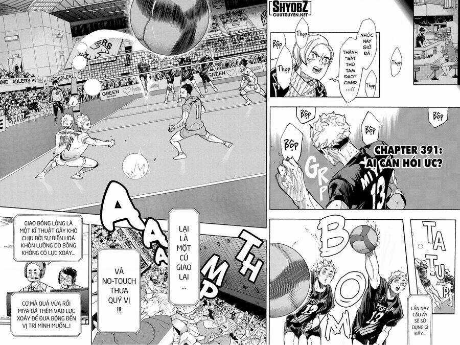 Vua Bóng Chuyền Chapter 391 trang 5