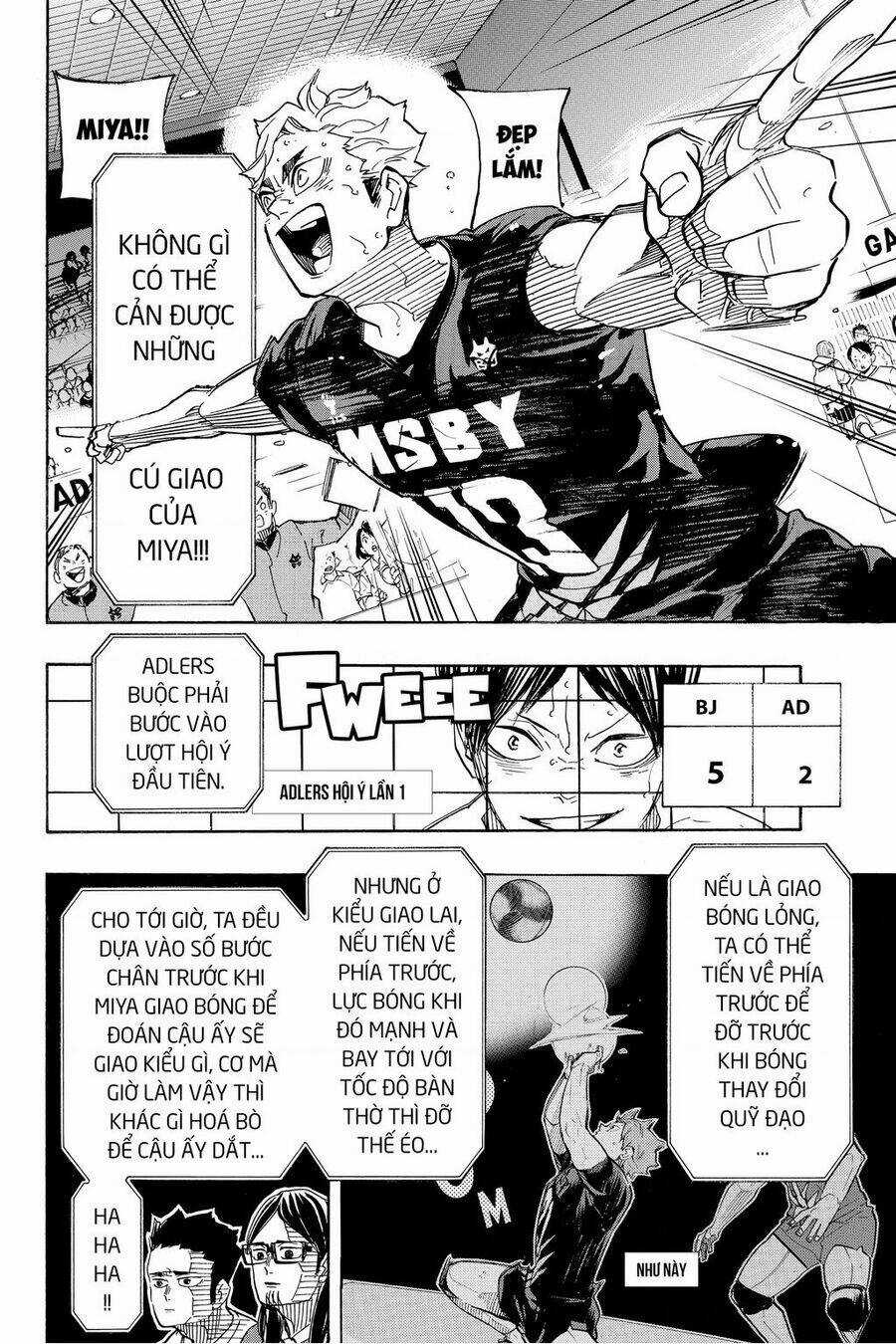 Vua Bóng Chuyền Chapter 391 trang 6