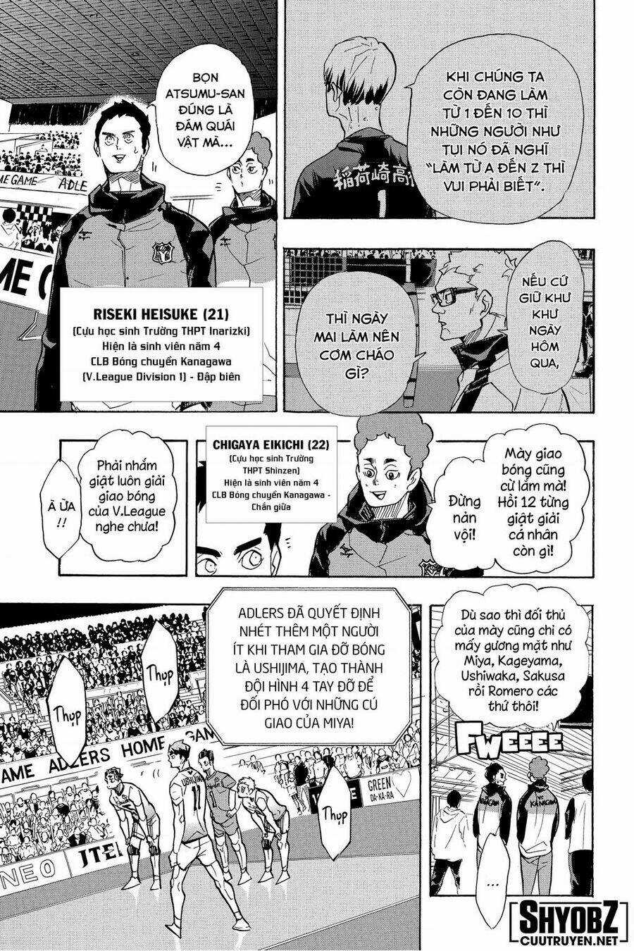 Vua Bóng Chuyền Chapter 391 trang 7