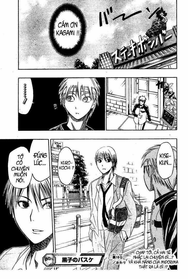 Vua Bóng Rổ Kuroko Chapter 10 trang 19