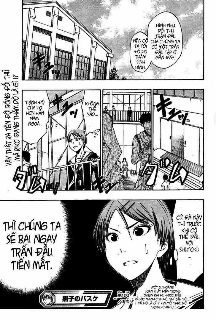 Vua Bóng Rổ Kuroko Chapter 12 trang 20