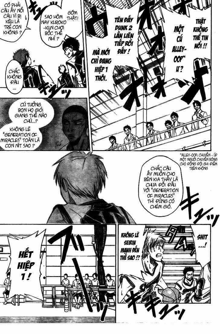 Vua Bóng Rổ Kuroko Chapter 15 trang 8