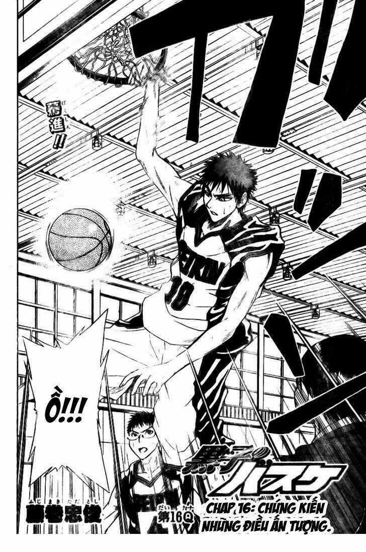 Vua Bóng Rổ Kuroko Chapter 16 trang 3