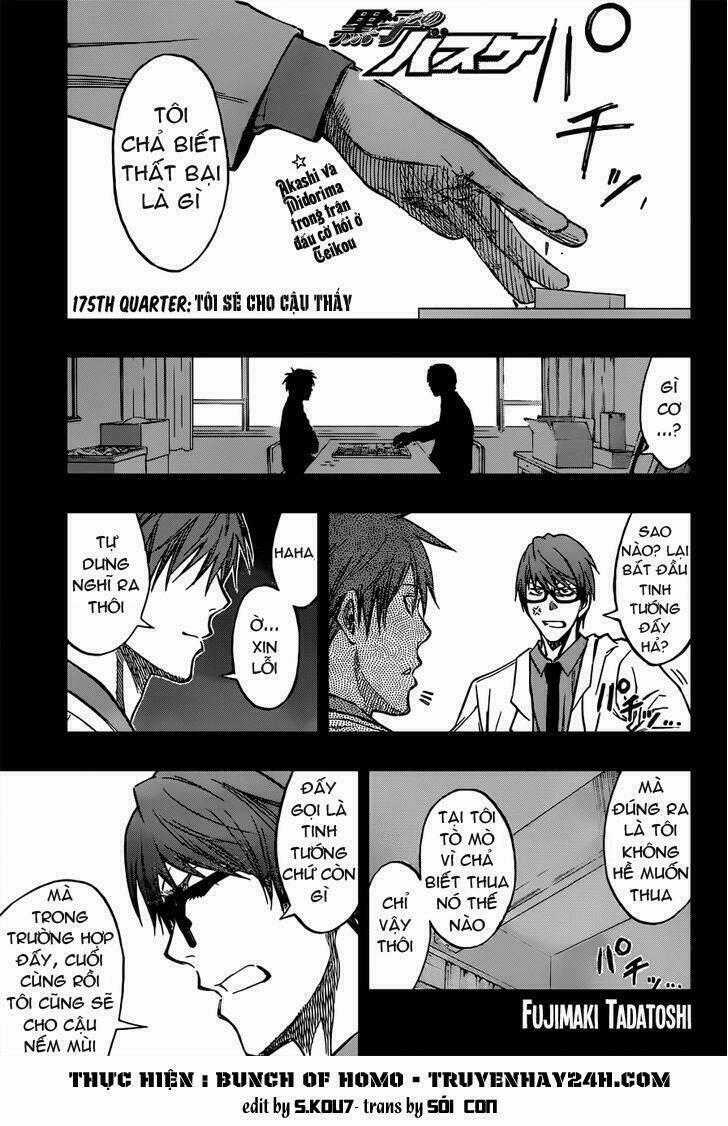 Vua Bóng Rổ Kuroko Chapter 175 trang 1