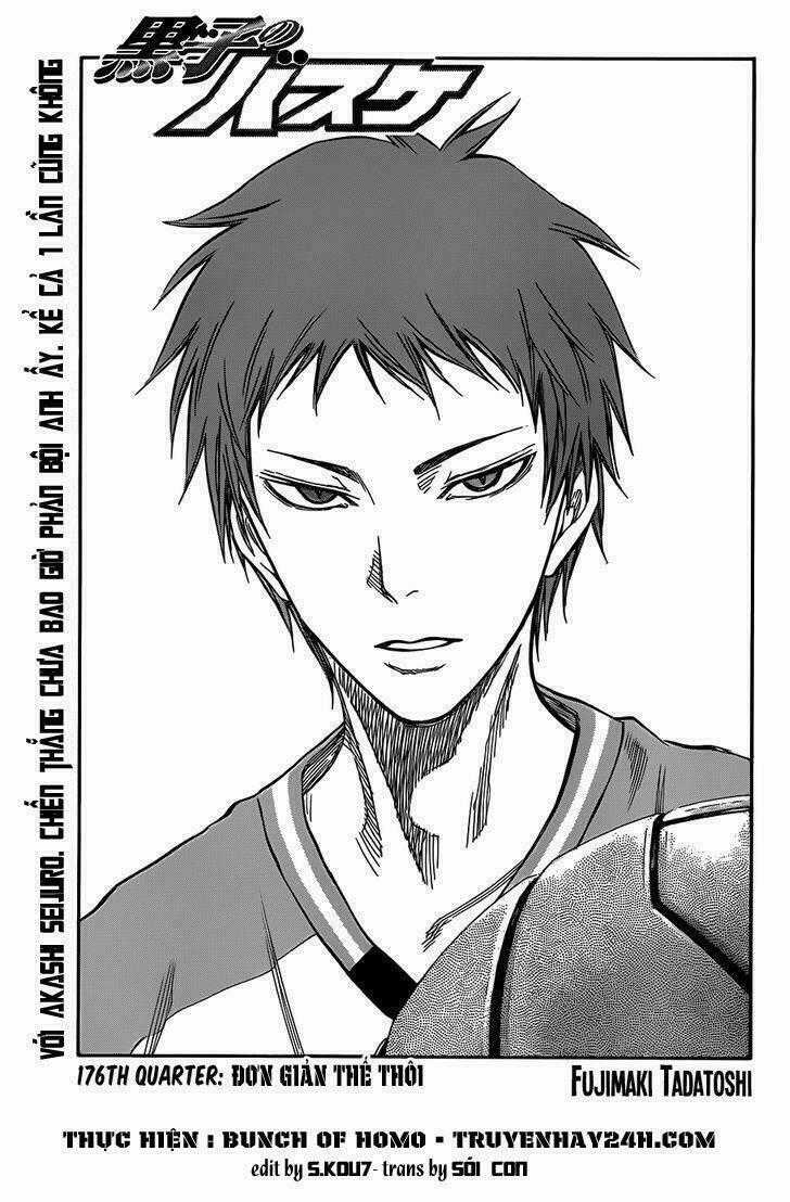 Vua Bóng Rổ Kuroko Chapter 176 trang 1