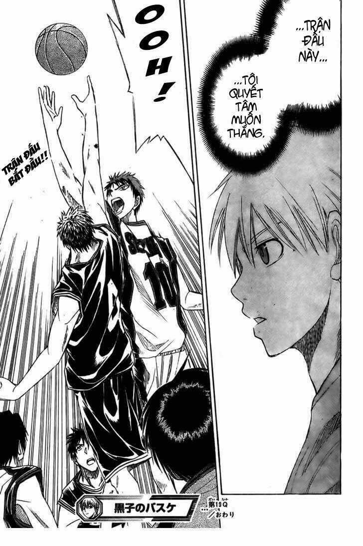 Vua Bóng Rổ Kuroko Chapter 19 trang 19