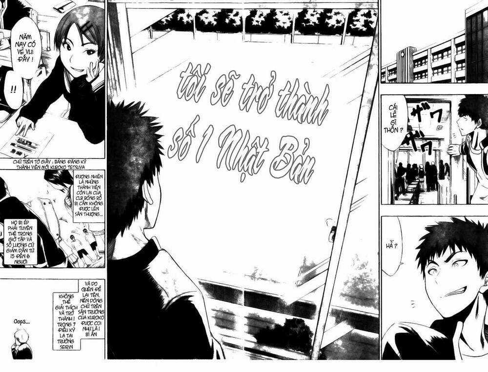 Vua Bóng Rổ Kuroko Chapter 2 trang 23