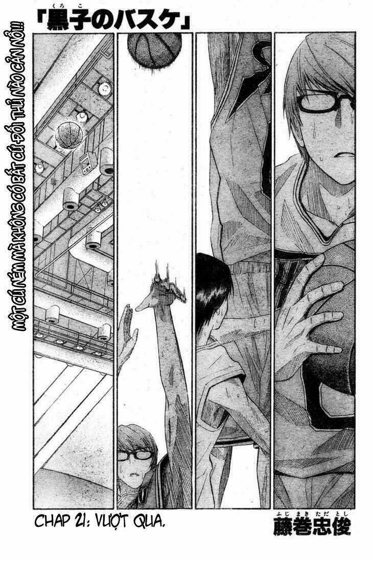Vua Bóng Rổ Kuroko Chapter 21 trang 2