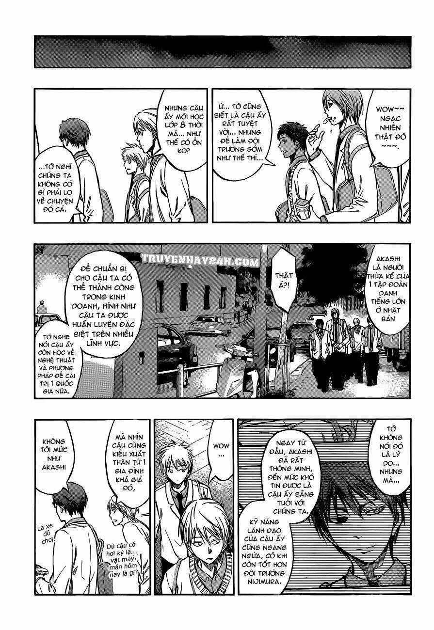 Vua Bóng Rổ Kuroko Chapter 212 trang 10