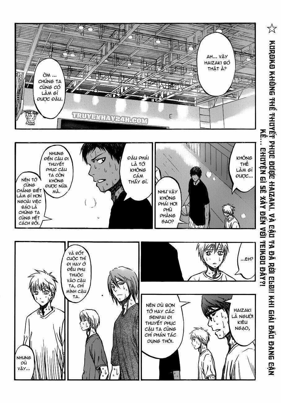Vua Bóng Rổ Kuroko Chapter 212 trang 3