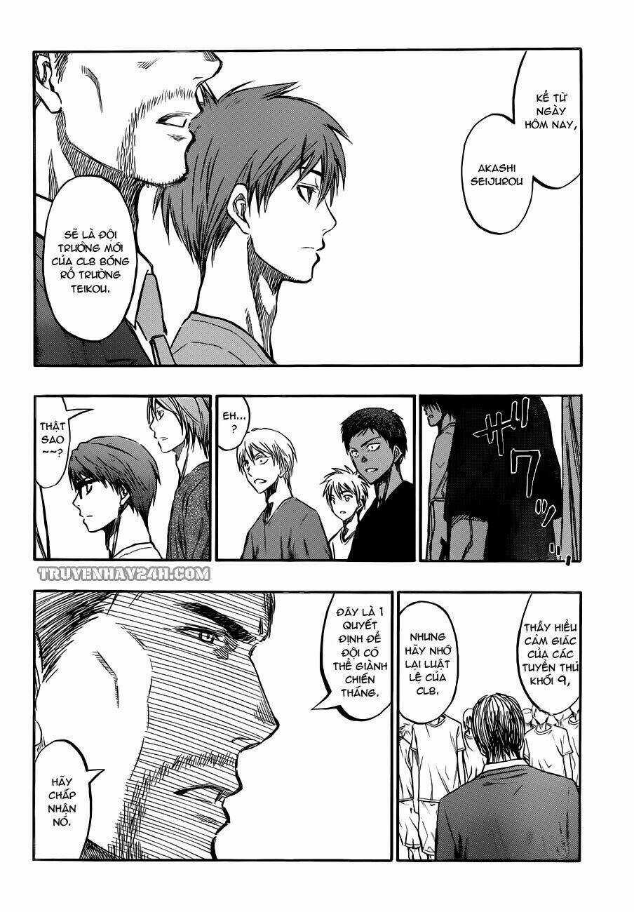 Vua Bóng Rổ Kuroko Chapter 212 trang 9