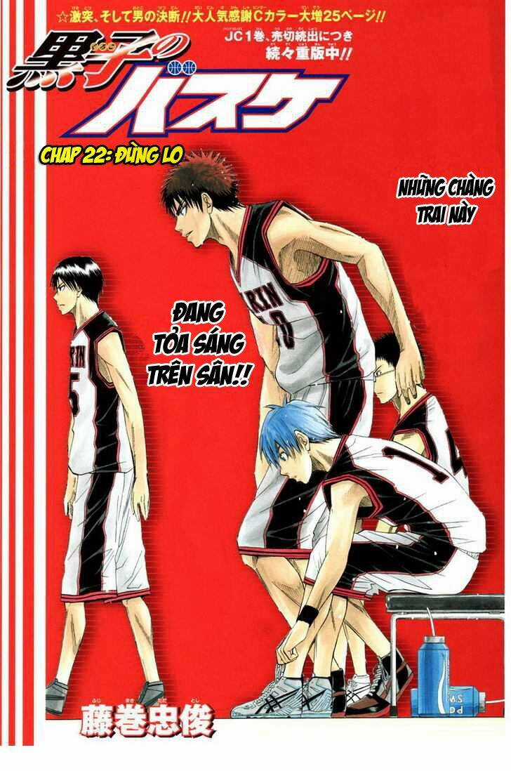 Vua Bóng Rổ Kuroko Chapter 22 trang 2