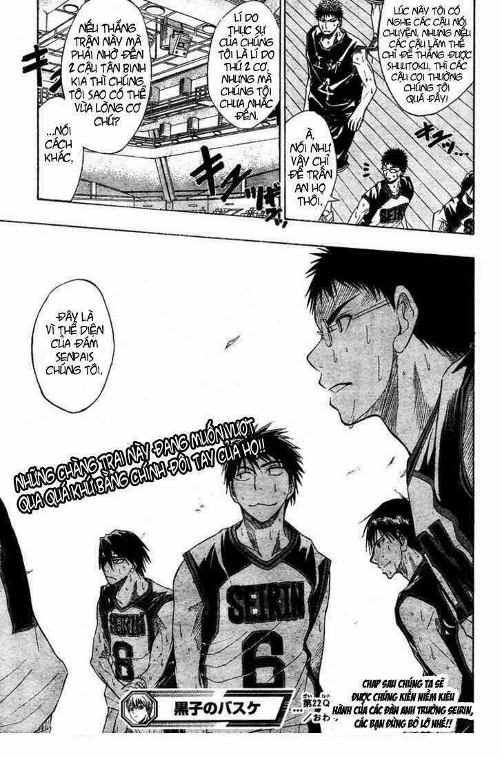Vua Bóng Rổ Kuroko Chapter 22 trang 24