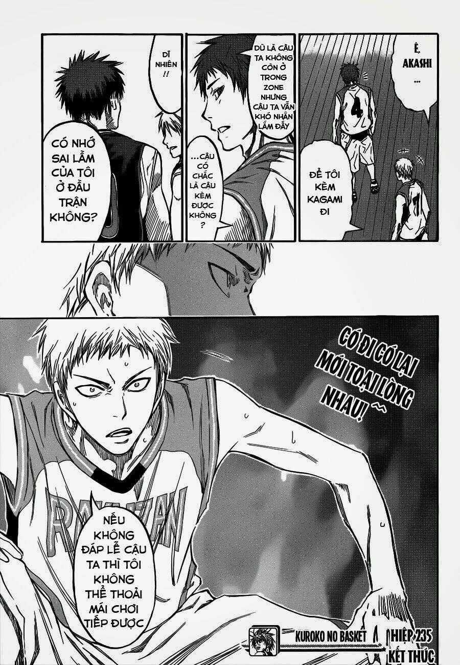 Vua Bóng Rổ Kuroko Chapter 235 trang 20