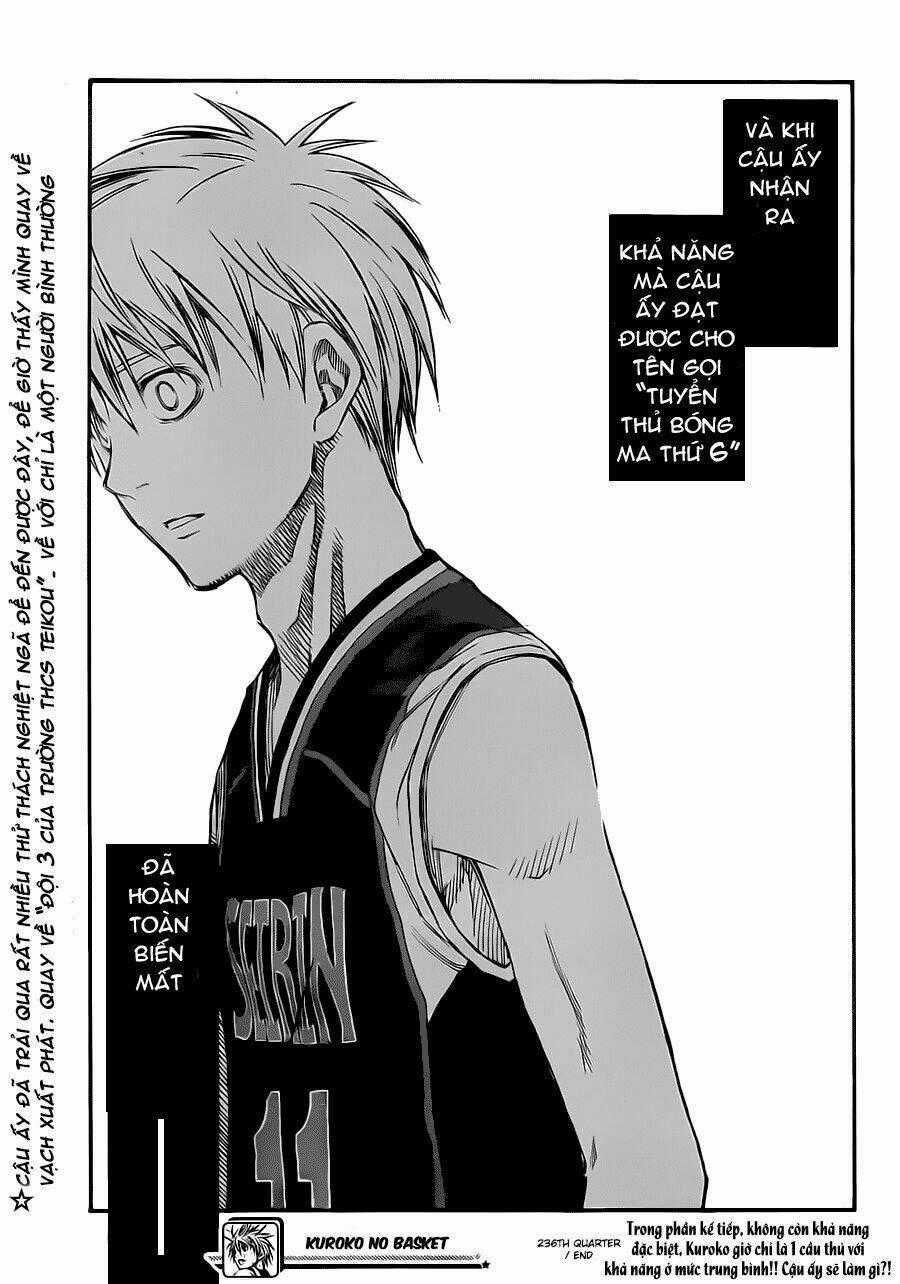 Vua Bóng Rổ Kuroko Chapter 236 trang 19