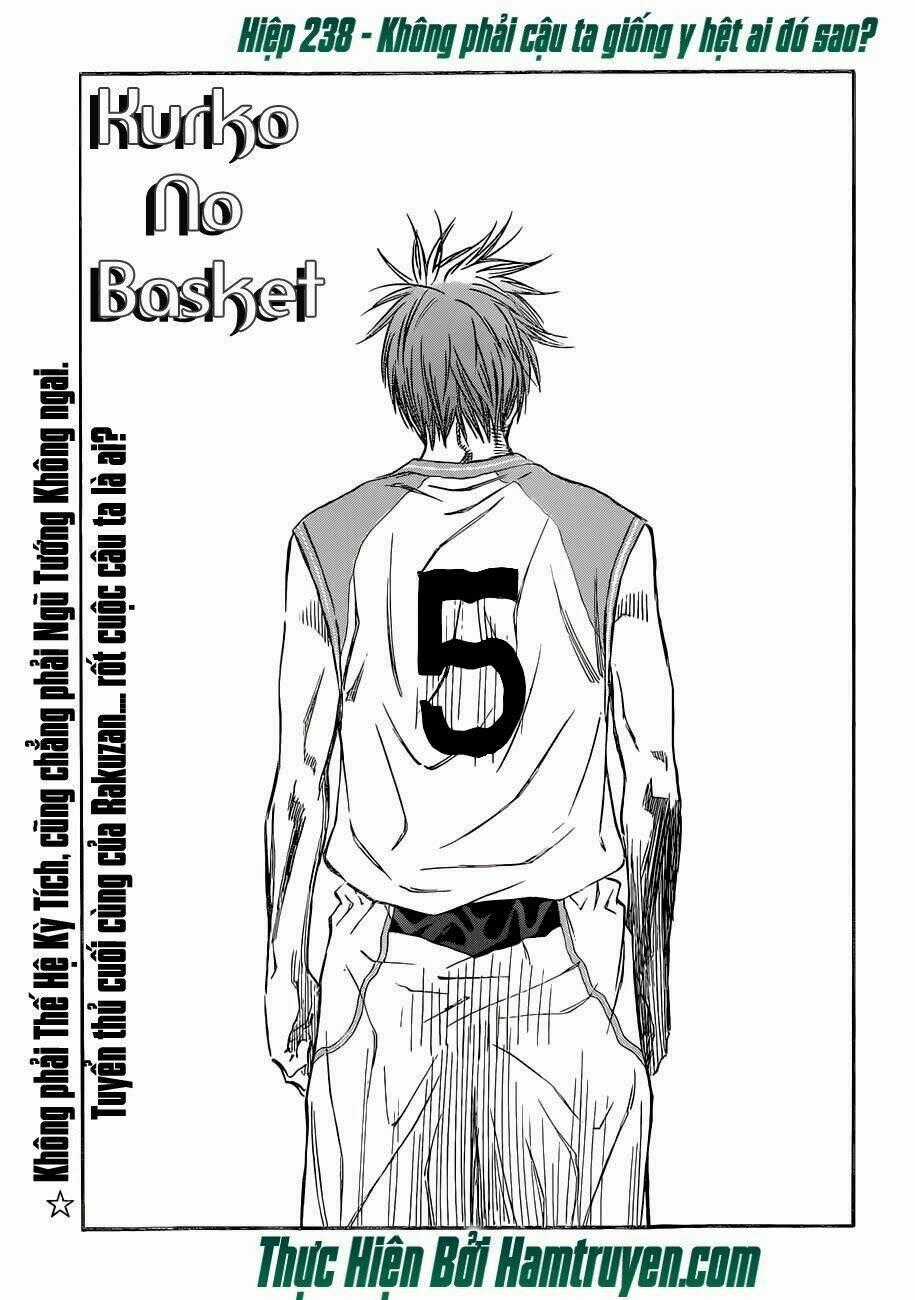 Vua Bóng Rổ Kuroko Chapter 238 trang 0