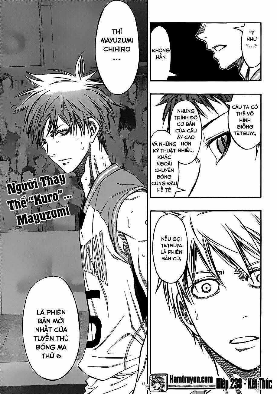 Vua Bóng Rổ Kuroko Chapter 238 trang 18