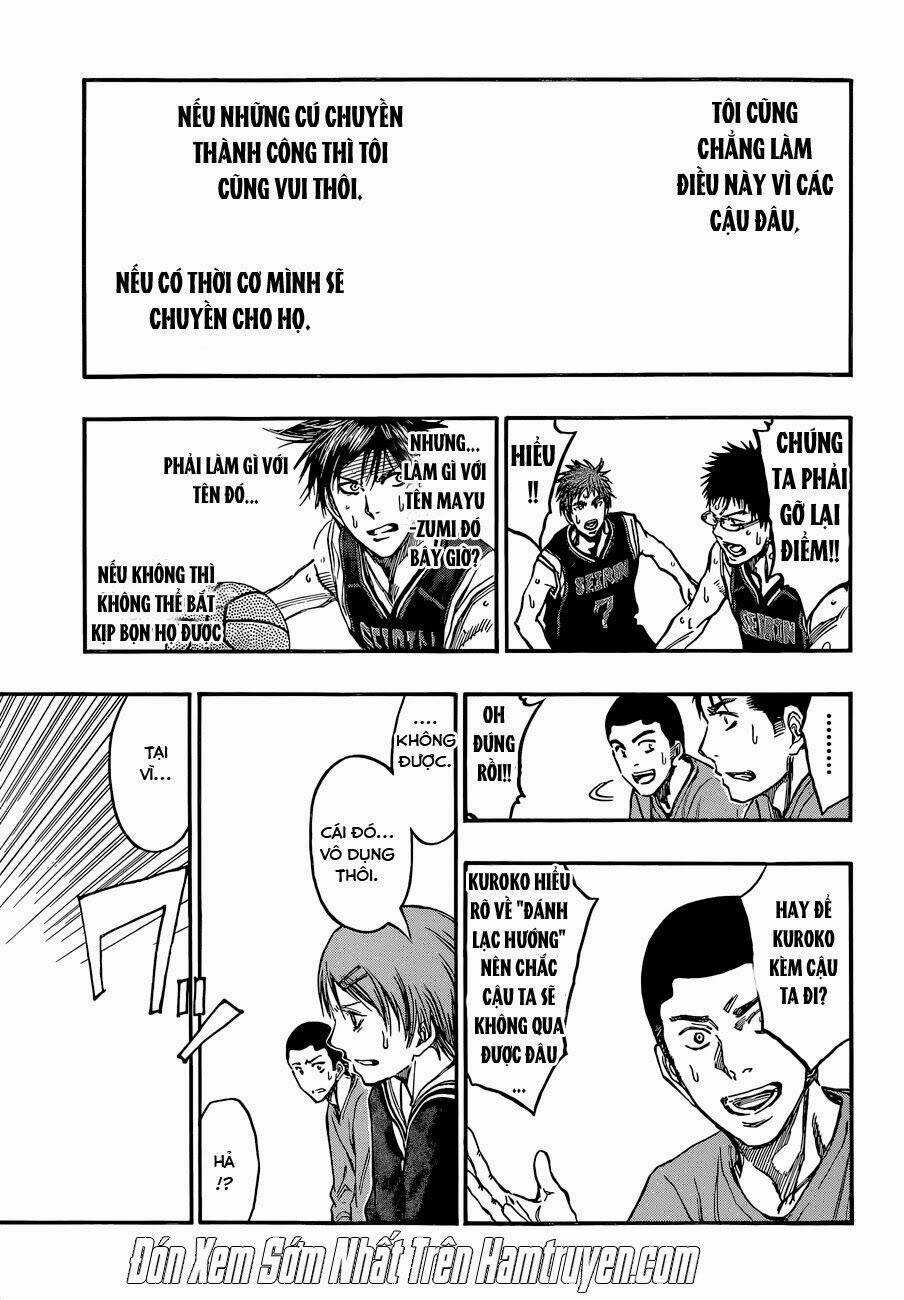 Vua Bóng Rổ Kuroko Chapter 239 trang 10