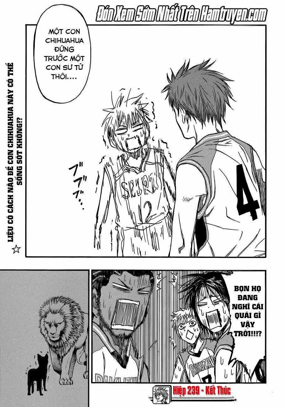 Vua Bóng Rổ Kuroko Chapter 239 trang 18